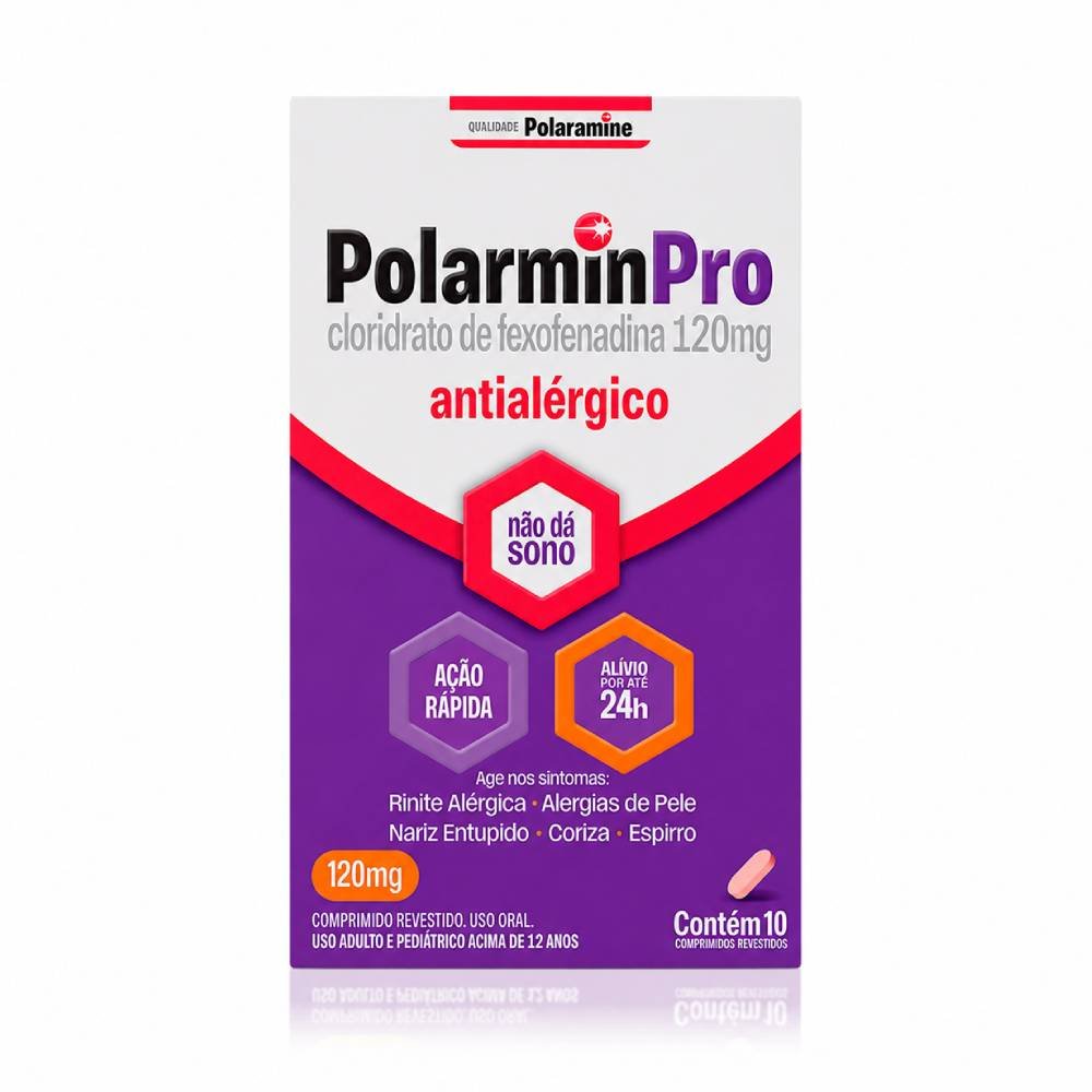 Polarminpro 120mg 10 Comprimidos