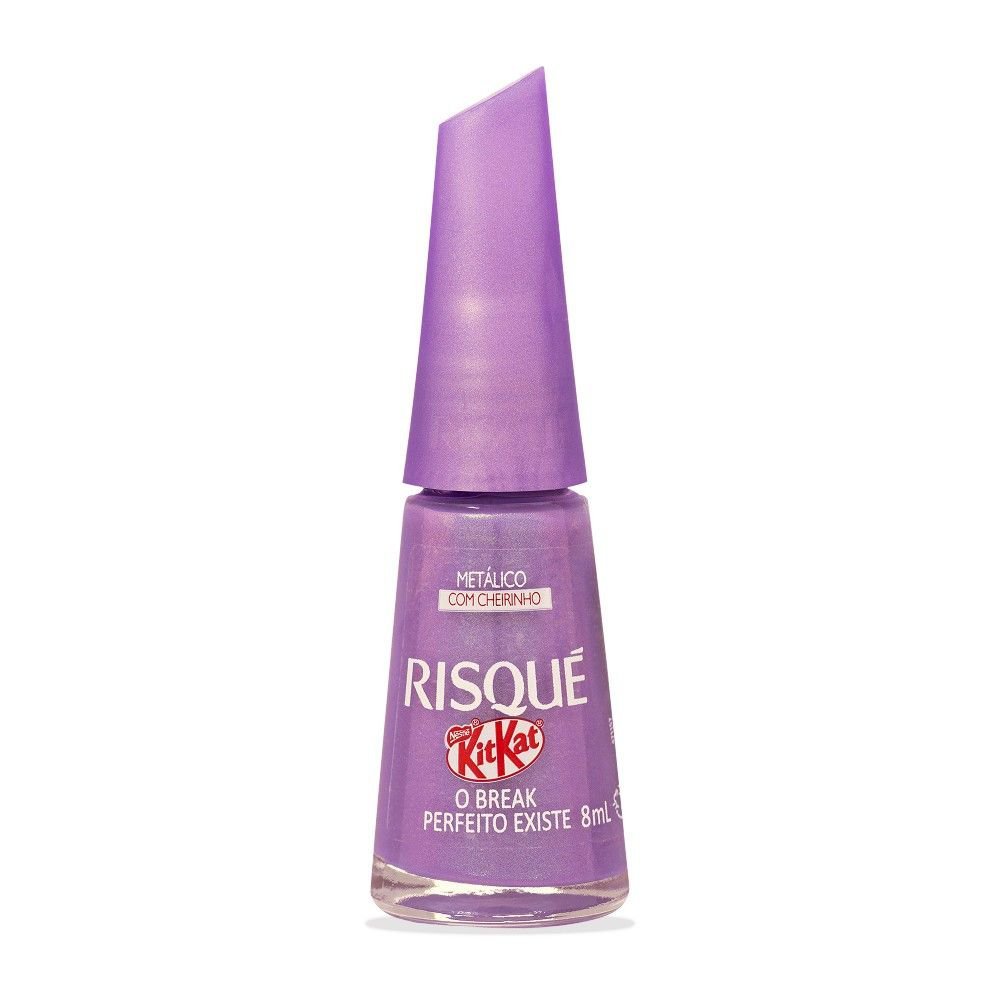 Esmalte Risqué Kitkat Metálico O Break Perfeito Existe 8ml  