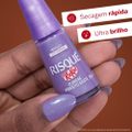 ESMALTE RISQUÉ KITKAT METÁLICO O BREAK PERFEITO EXISTE 8ML