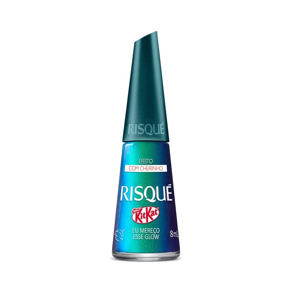 Esmalte Risqué Kitkat Eu Mereço Esse Glow 8ml