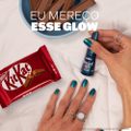 ESMALTE RISQUÉ KITKAT EU MEREÇO ESSE GLOW 8ML