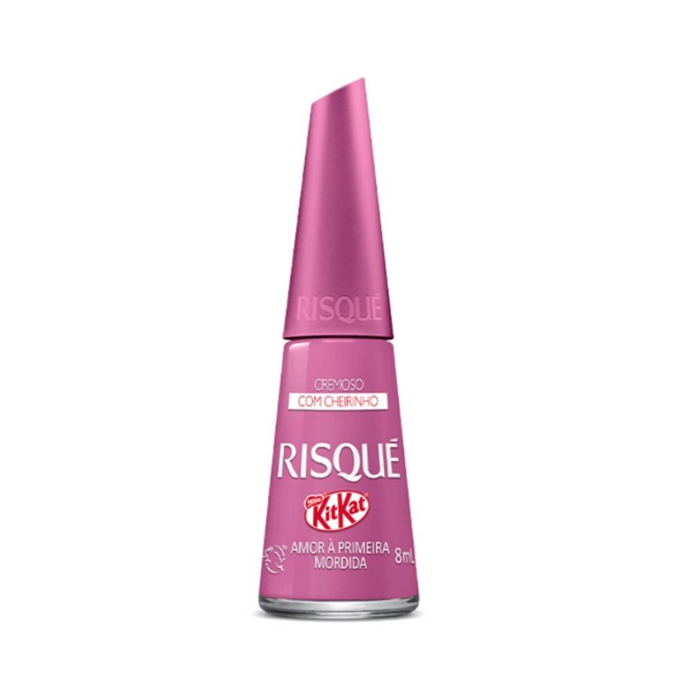 Esmalte Risqué Kitkat Cremoso Amor À Primeira Mordida 8ml