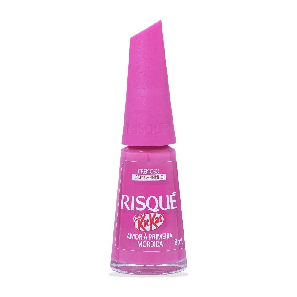 Esmalte Risqué Kitkat Cremoso Amor À Primeira Mordida 8ml  