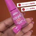 ESMALTE RISQUÉ KITKAT CREMOSO AMOR À PRIMEIRA MORDIDA 8ML