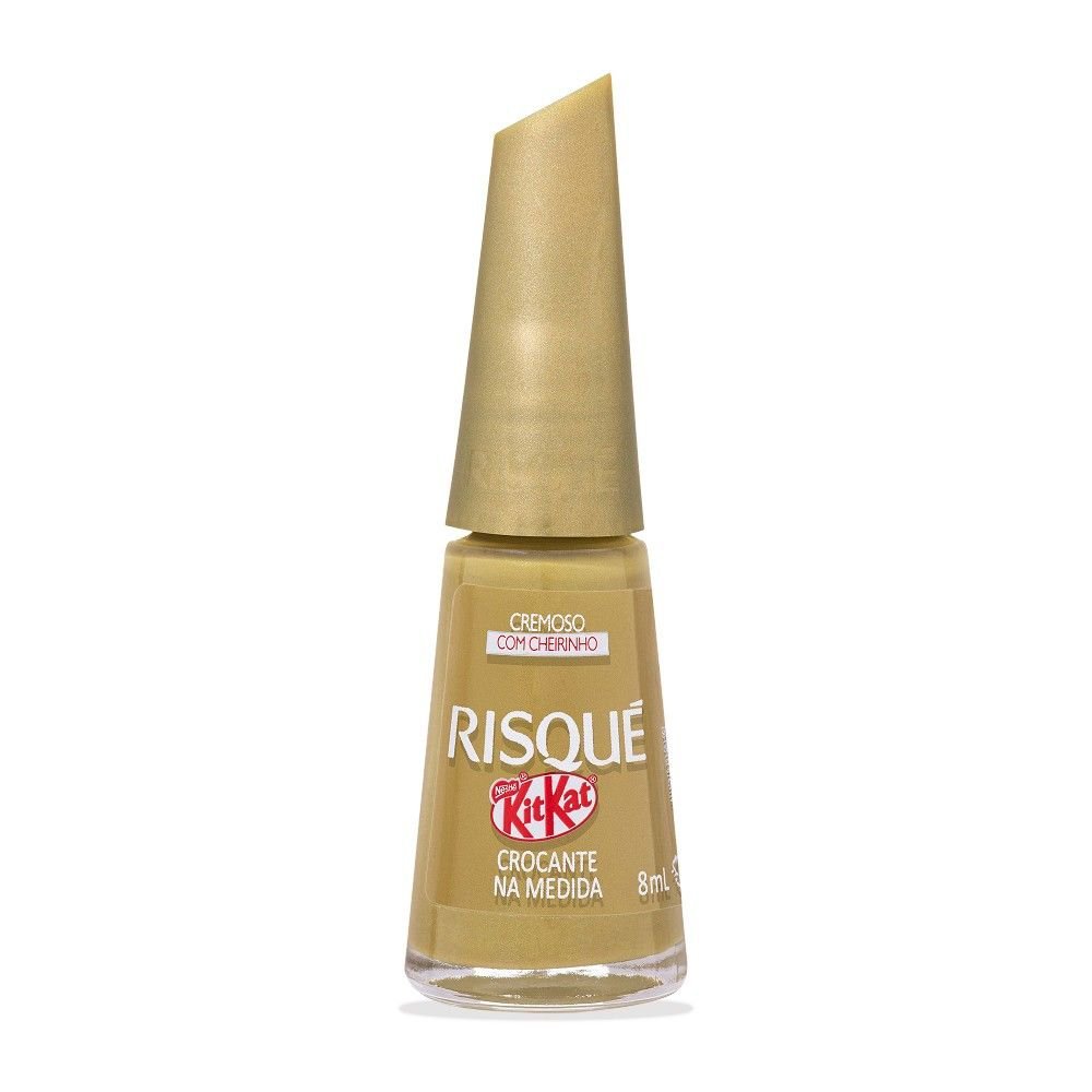 Esmalte Risqué Kitkat Cremoso Crocante Na Medida 8ml