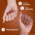 ESMALTE RISQUÉ KITKAT CREMOSO SÓ MAIS UM PEDACINHO 8ML