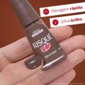 ESMALTE RISQUÉ KITKAT CREMOSO VEM KIT KERO 8ML