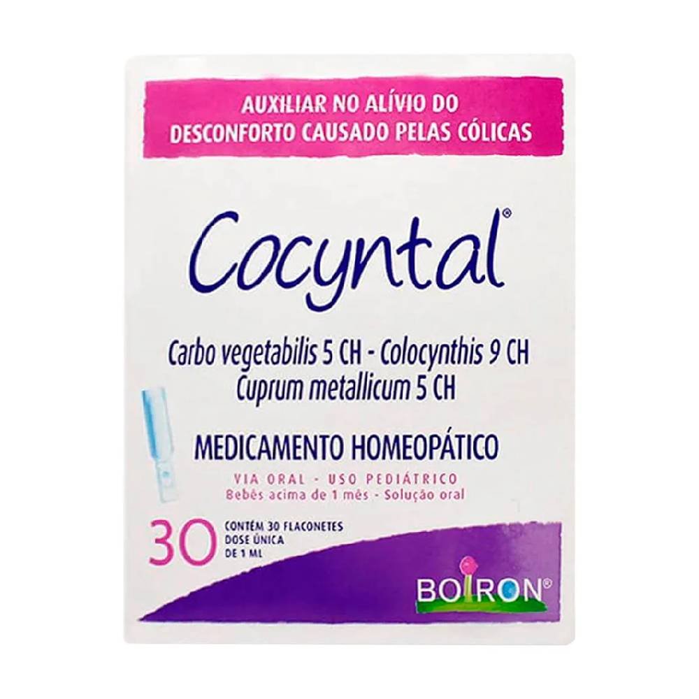 Cocyntal Boiron 1ml 30 Flaconetes