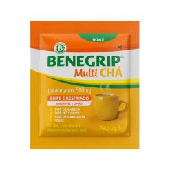 Chá Benegrip Multi Mel E Limão 3g