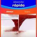 ABSORVENTE ALWAYS DIA ULTRA SUAVE COM ABAS 16 UNIDADES
