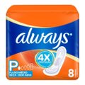 ABSORVENTE ALWAYS SUPER PROTEÇÃO SECA SEM ABAS 8 UNIDADES