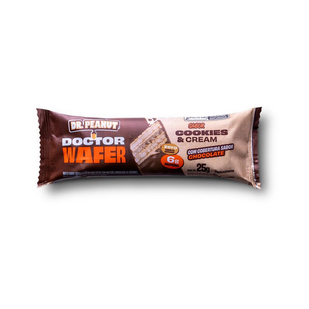 Doctor Wafer Dr. Peanut Cookies & Cream 25g