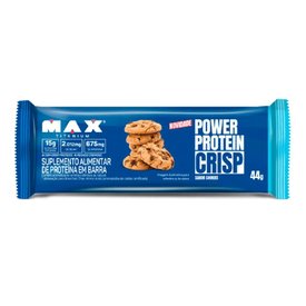 BARRA DE PROTEÍNA MAX TITANIUM POWER PROTEIN CRISP COOKIES 44G