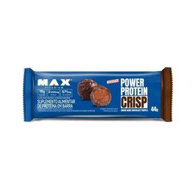 BARRA DE PROTEÍNA MAX TITANIUM POWER PROTEIN CRISP CHOCOLATE 44G