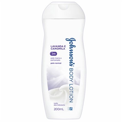 LOÇÃO HIDRATANTE JOHNSON'S SOFTLOTION LAVANDA E CAMOMILA 200ML