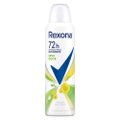DESODORANTE ANTITRANSPIRANTE AEROSOL FEMININO REXONA ERVA DOCE 150ML