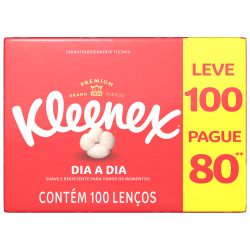 Lenço Kleenex Classic Original - Leve 100 Pague 80