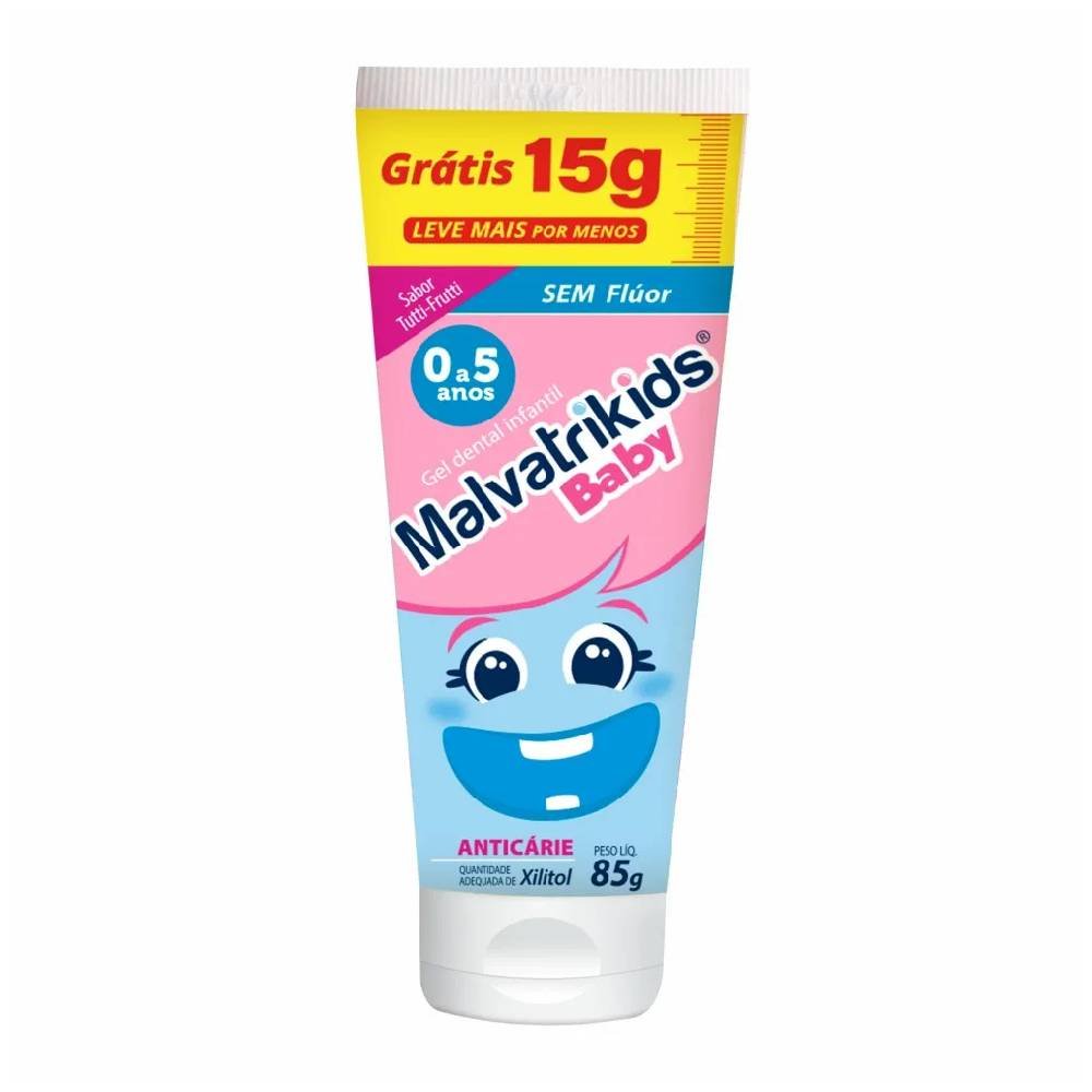 Gel Dental Infantil Malvatrikids Baby 85g