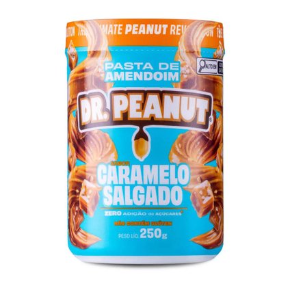 PASTA DE AMENDOIM DR. PEANUT CARAMELO SALGADO 250G
