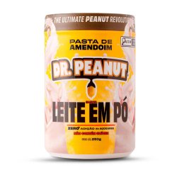 Pasta De Amendoim Dr. Peanut Leite Em Pó 250g