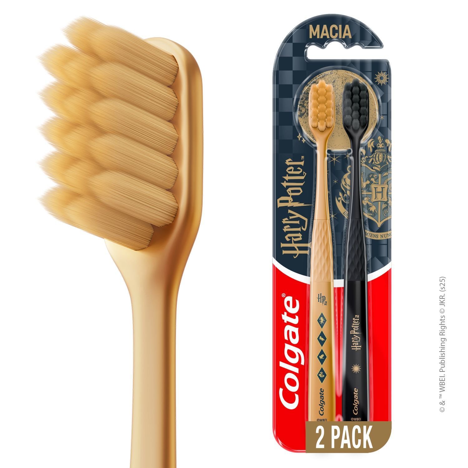 Kit Escova Dental Colgate Harry Potter Soft 2 Unidades