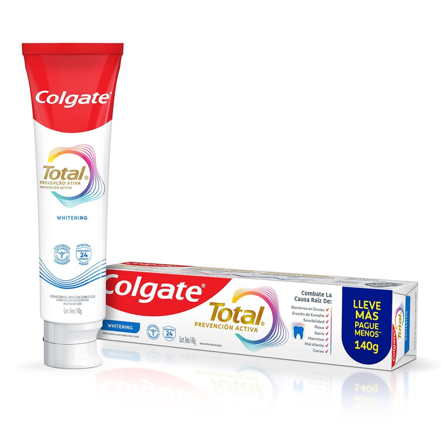 Creme Dental Colgate Total Whitening 140g
