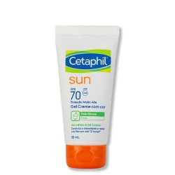 Protetor Solar Galderma Cetaphil Sun Com Cor Ultra Matte & Oil Control Fps 70 50ml