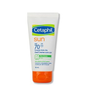 PROTETOR SOLAR GALDERMA CETAPHIL SUN ULTRA MATTE  OIL CONTROL COM COR FPS 70 50ML