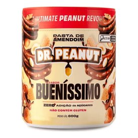 PASTA DE AMENDOIM DR. PEANUT BUENÍSSIMO 600G