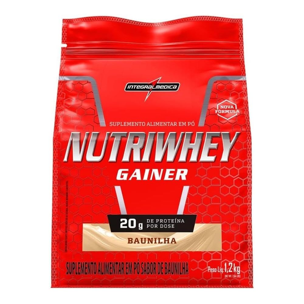 Whey Protein Integralmédica Nutriwhey Baunilha 1,2kg 