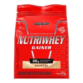WHEY PROTEIN INTEGRALMÉDICA NUTRIWHEY BAUNILHA 1,2KG 