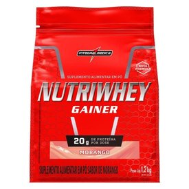 WHEY PROTEIN INTEGRALMÉDICA NUTRIWHEY MORANGO 1,2KG