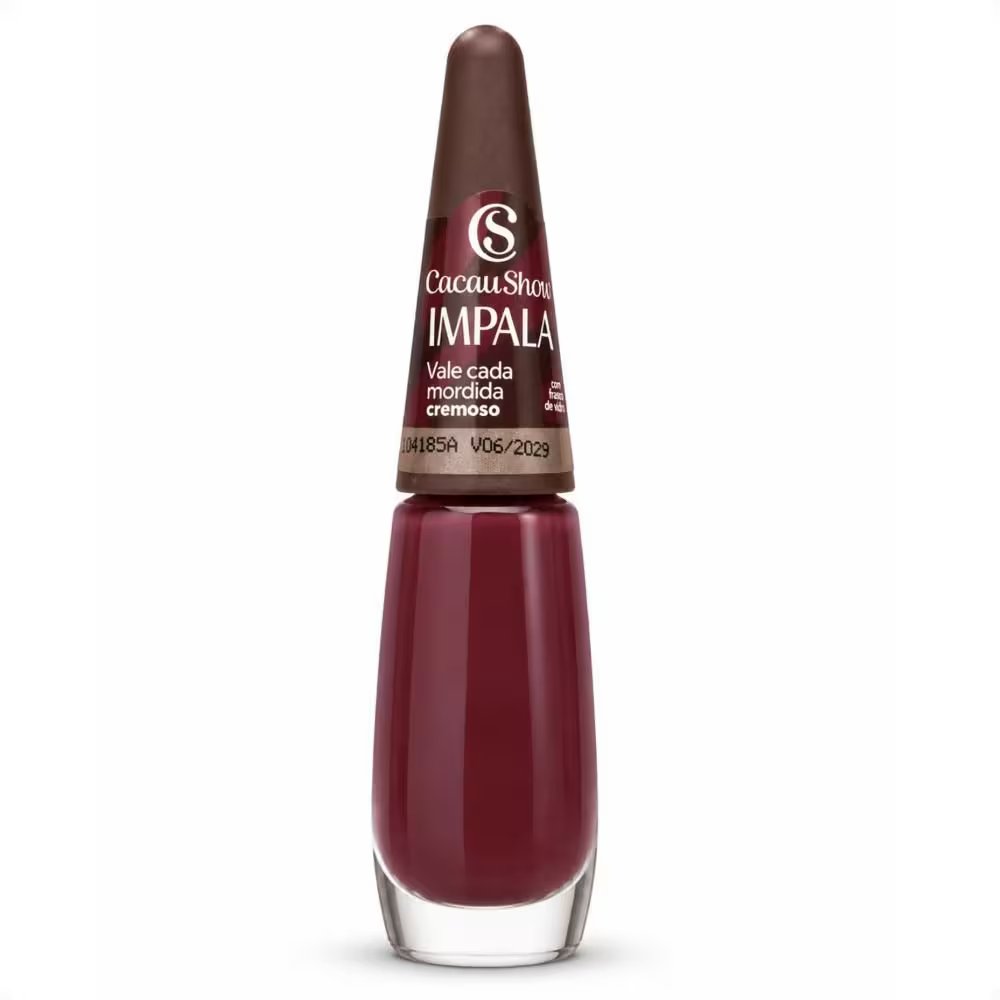 Esmalte Impala Cacau Show Cremoso Vale Cada Mordida 7,5ml