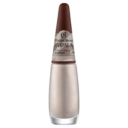 ESMALTE IMPALA CACAU SHOW PEROLADO OPS ACABOU 7,5ML