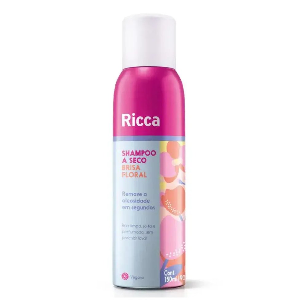 Shampoo A Seco Ricca Brisa Floral 150ml