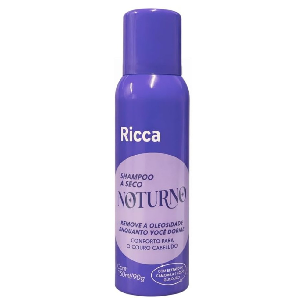 Shampoo A Seco Ricca Noturno 150ml