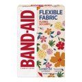 CURATIVOS BAND-AID FLEXIBLE FABRIC FLORES DO CAMPO 30 UNIDADES