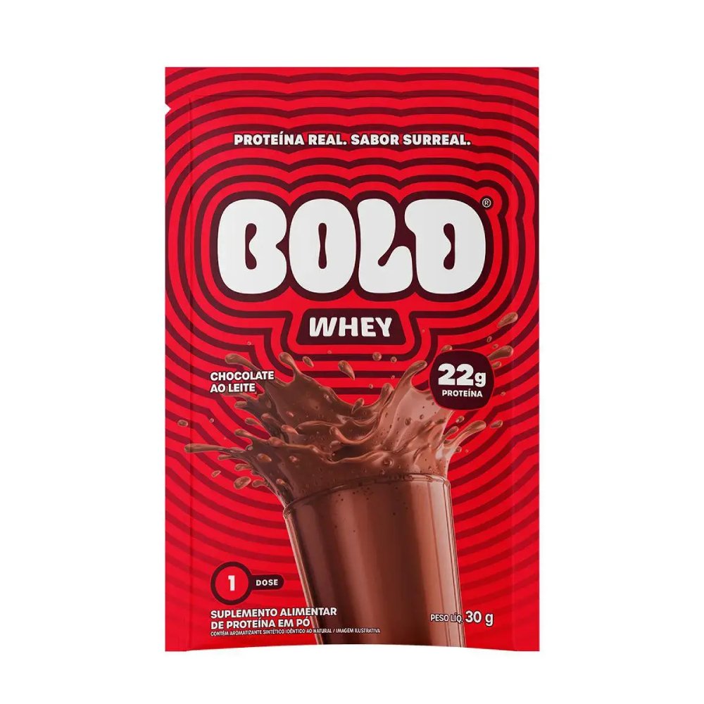 Whey Protein Bold Chocolate Ao Leite 30g