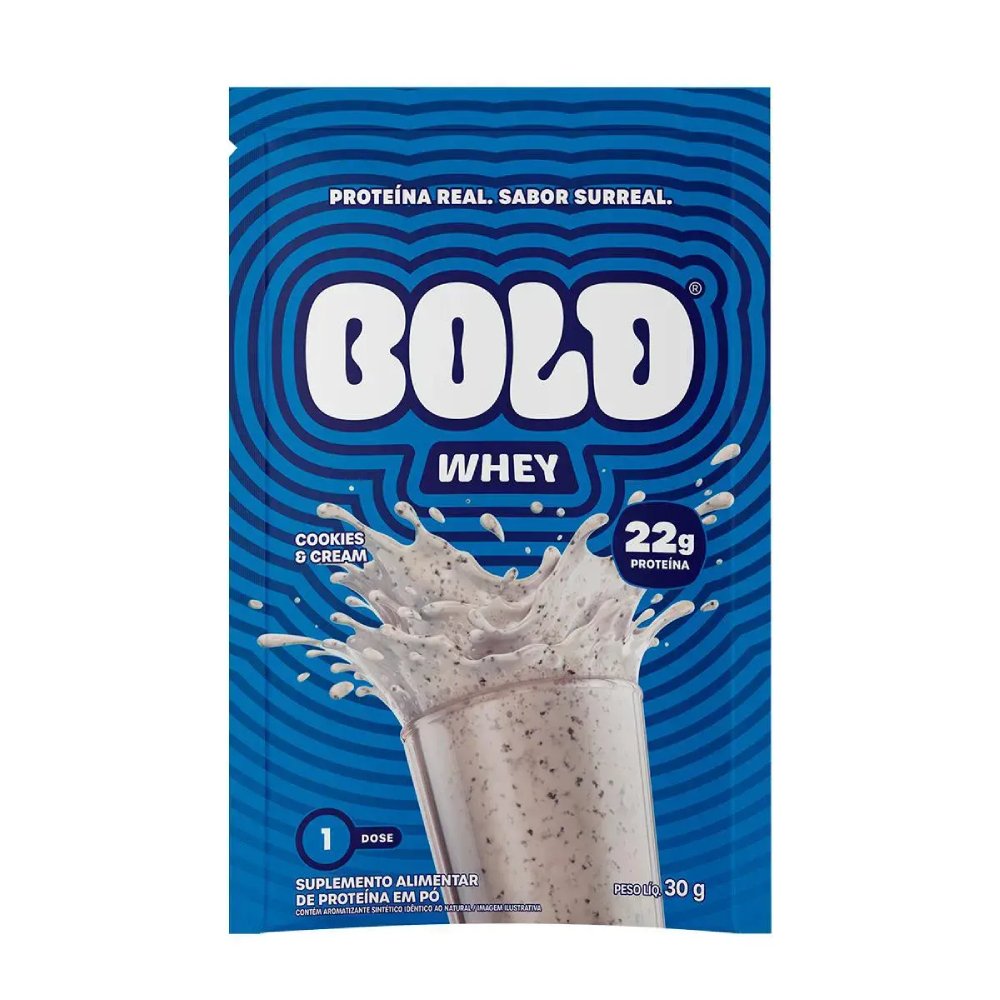 Whey Protein Bold Cookies & Cream 30g
