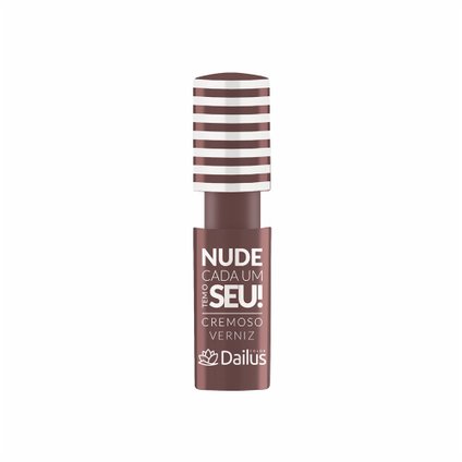 BATOM CREMOSO NUDE CINZA VINIL