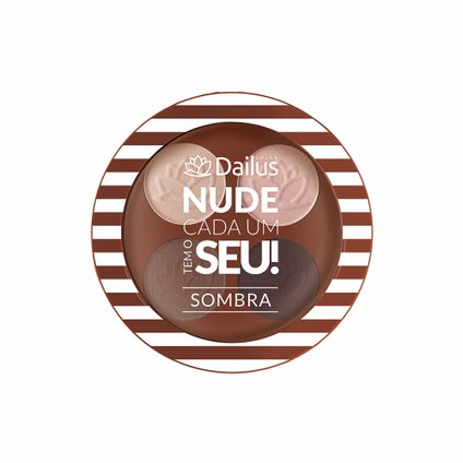 QUARTETO DE SOMBRA DAILUS NOSSA PELE