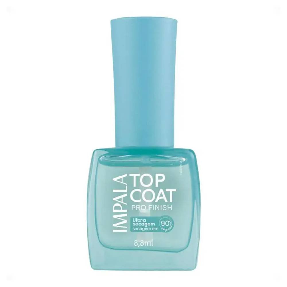 Esmalte Top Coat Impala Pro Finish Ultra Secagem 8ml