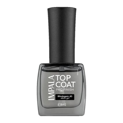 ESMALTE TOP COAT IMPALA PRO FINISH BLINDAGEM 4D 8ML