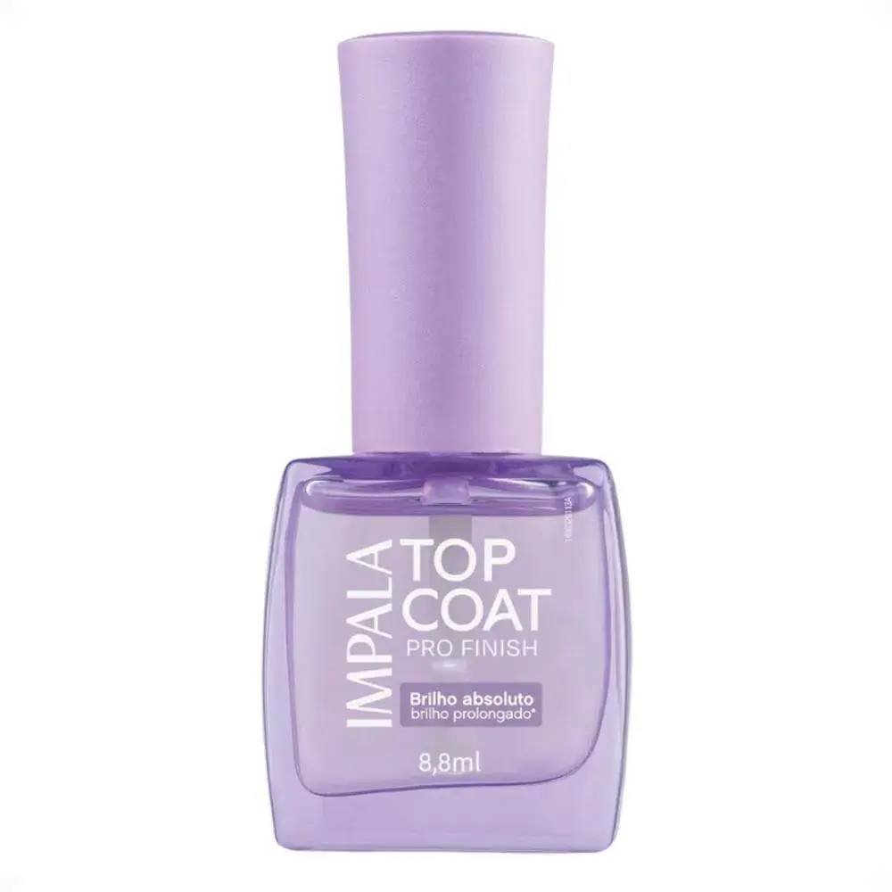 Esmalte Top Coat Impala Pro Finish Brilho Absoluto 8ml