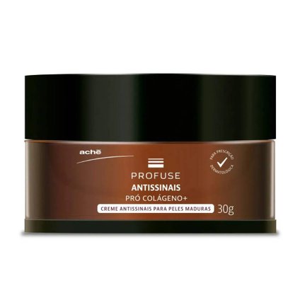 CREME FACIAL PROFUSE ANTISSINAIS PRÓ COLÁGENO+ 30G