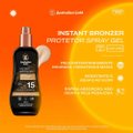 PROTETOR SOLAR CORPORAL AUSTRALIAN GOLD SPRAY GEL INSTANT BRONZER FPS15 200G