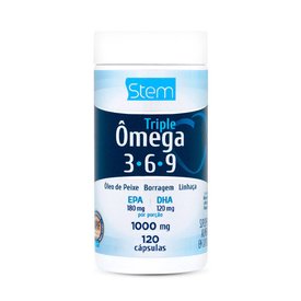 OMEGA 3-6-9 STEM 1000MG COM 120 CÁPSULAS