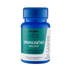 Magnésio Dimalato Panvel 60 Comprimidos