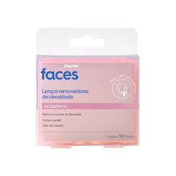 Lenço Removedor De Oleosidade Panvel Faces 100 Unidades