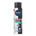 DESODORANTE ANTITRANSPIRANTE AEROSSOL NIVEA MEN INVISIBLE BLACK & WHITE FRESH 150ML